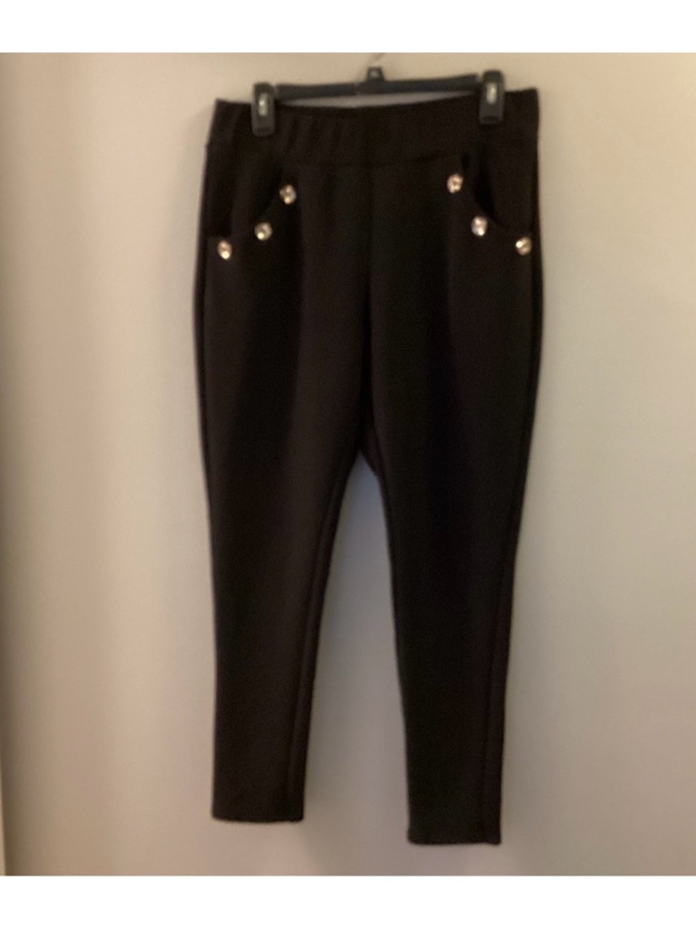 Maze pull on ankle cropped black pant Woman’s size 1X - Picture 11 of 16